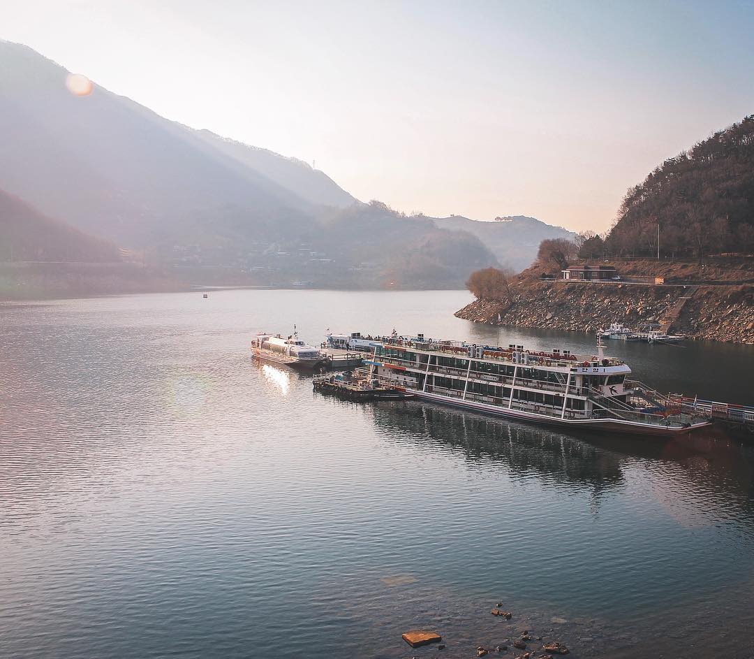 Crusin Chunju Lake SouthKorea in this tbt from 2013 